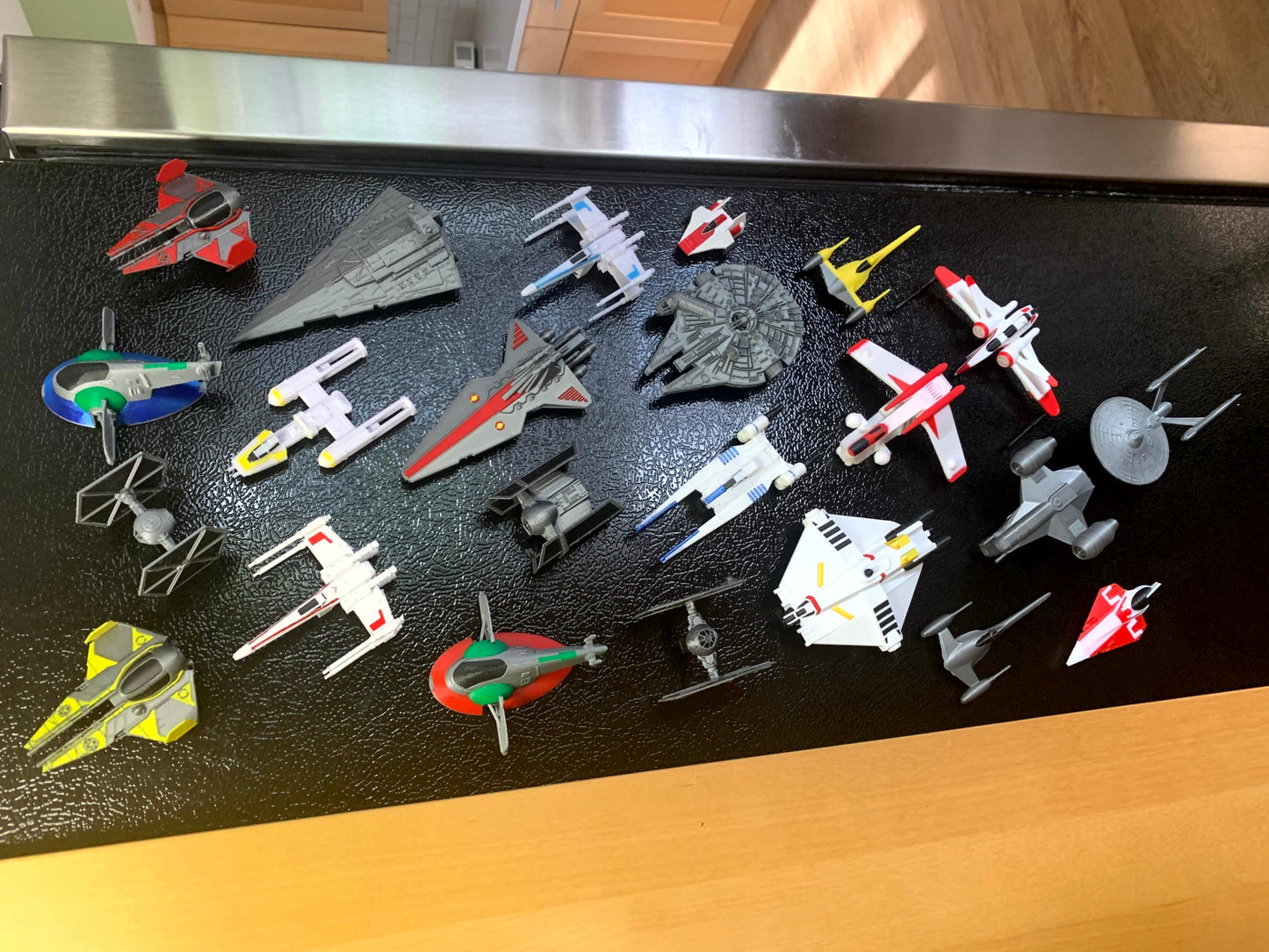 Starfighter Magnets for Fridge, Door, Locker - 24 Ships to Choose From