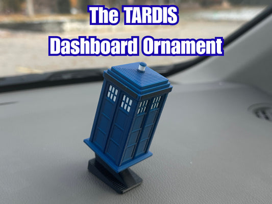 Time Travel Box Dashboard Drift Ornament - Sci-Fi Car Decoration