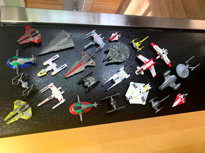 Starfighter Magnets for Fridge, Door, Locker - 24 Ships to Choose From