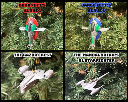 Starship Christmas Ornaments - 27 Different Starships Available