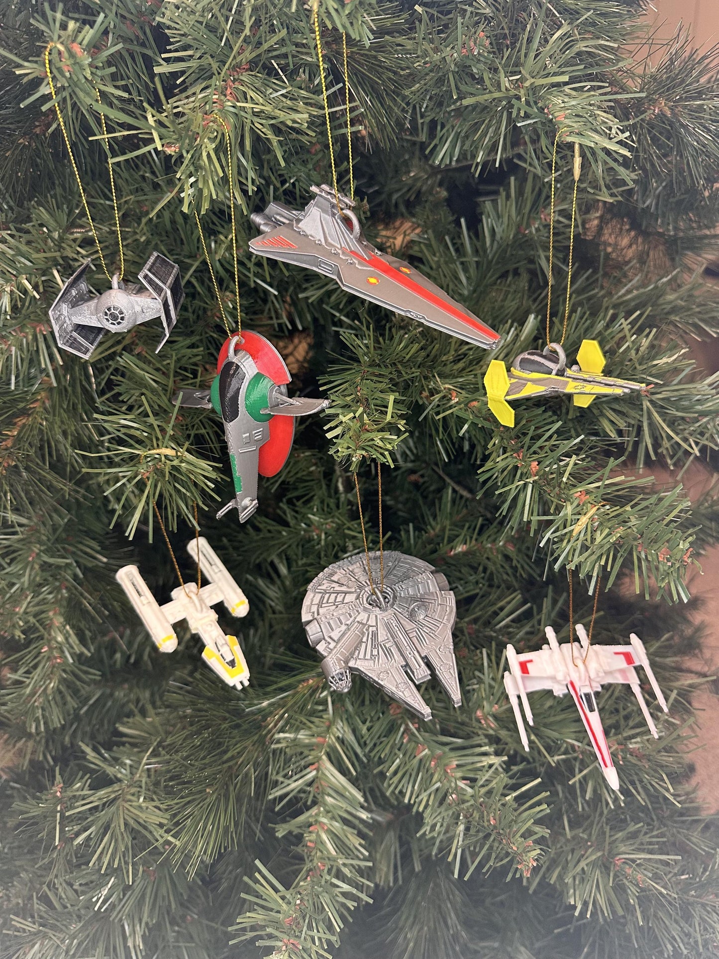 Starship Christmas Ornaments - 27 Different Starships Available